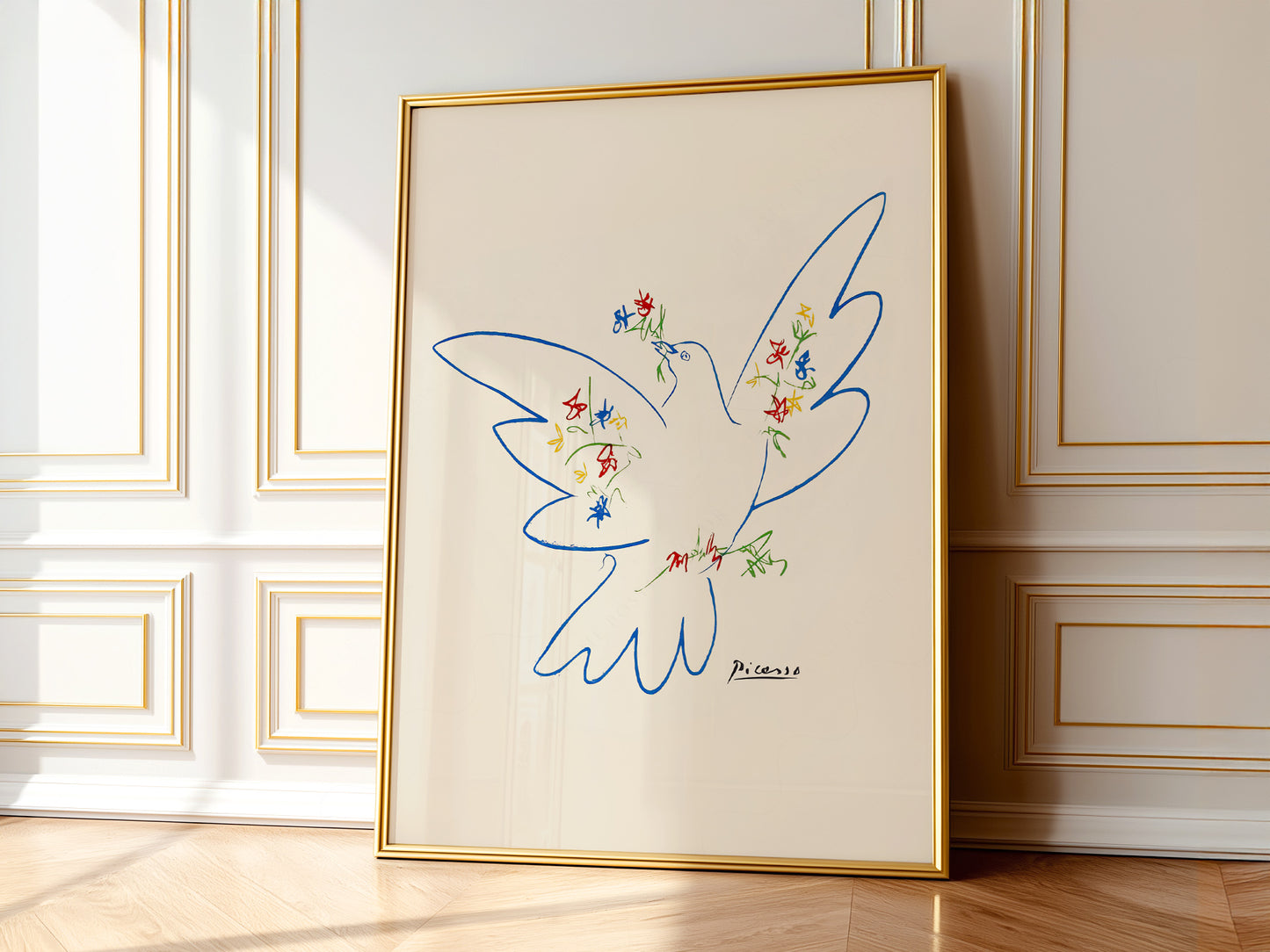 Pablo Picasso, Dove of Peace 1949, Fine Art Print, Pigeon art