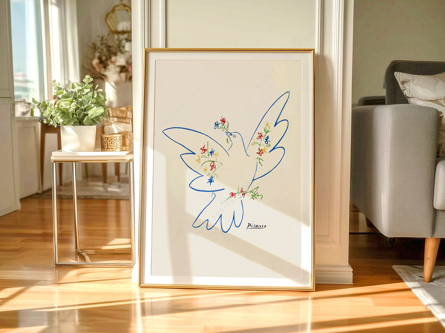 Pablo Picasso, Dove of Peace 1949, Fine Art Print, Pigeon art