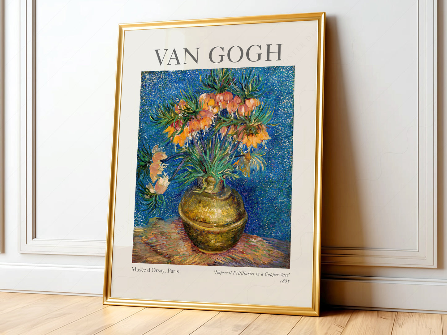 Van Gogh Print, Imperial Fritillaries in a Copper Vase