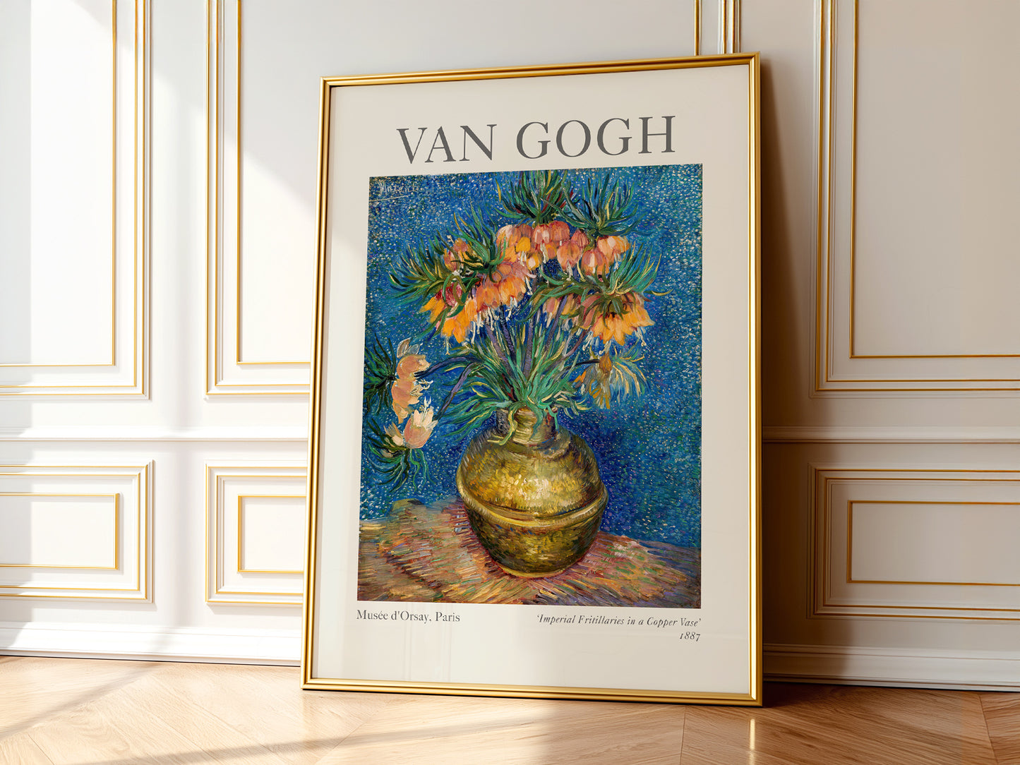 Van Gogh Print, Imperial Fritillaries in a Copper Vase