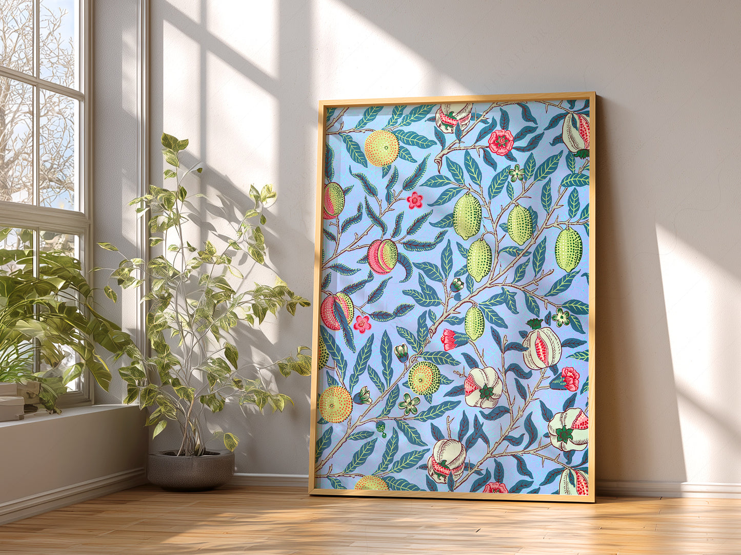 William Morris, Lemon Tree Pattern Print