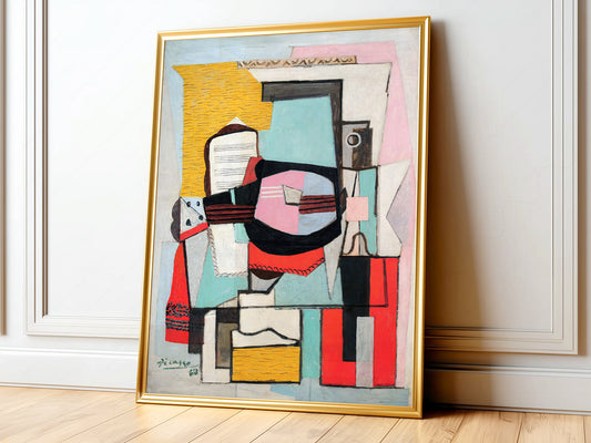 Pablo Picasso, Guitar on a Table, Fine Art Print