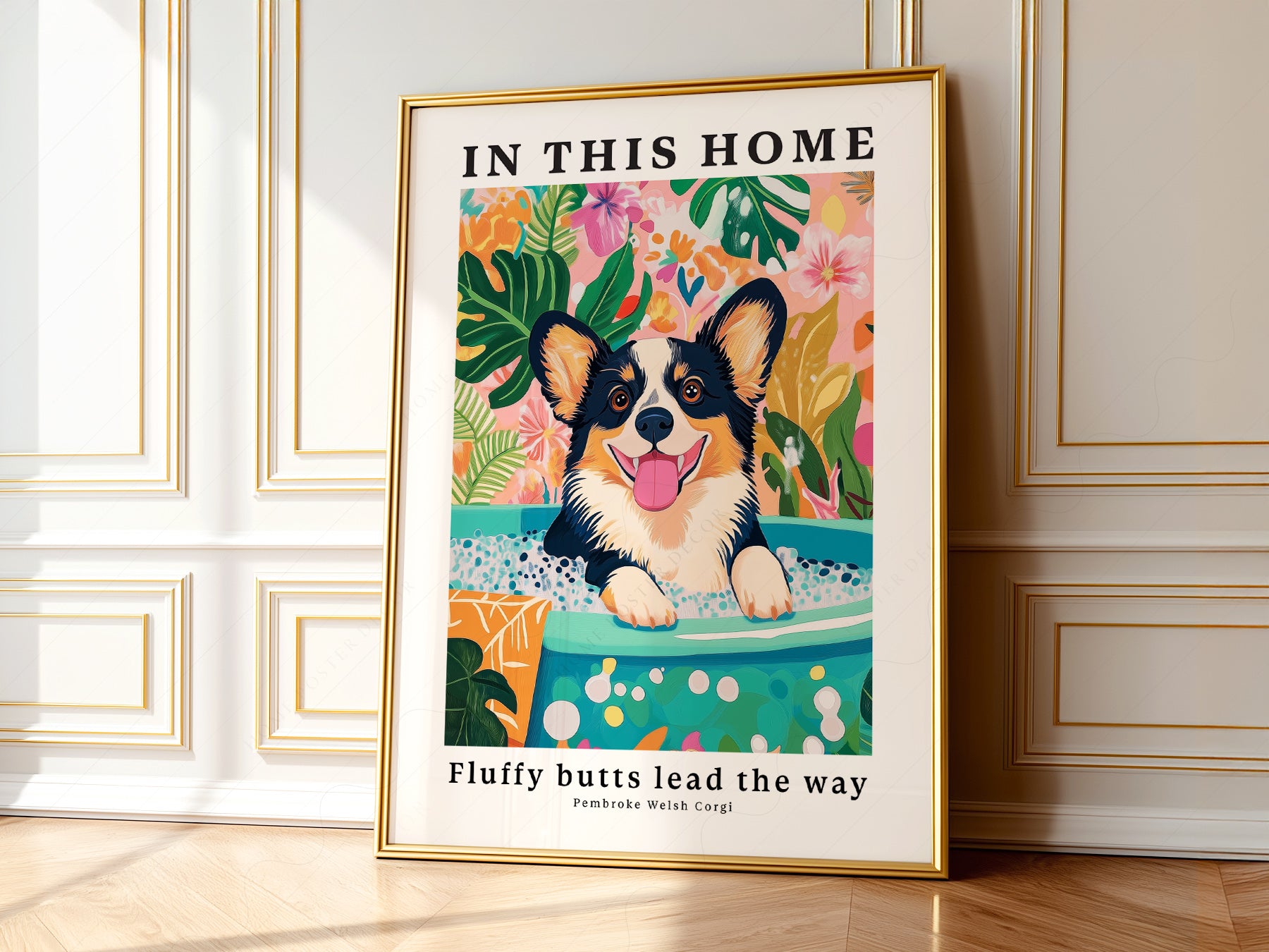 Gift-ready Pembroke Welsh Corgi fine art print – museum quality