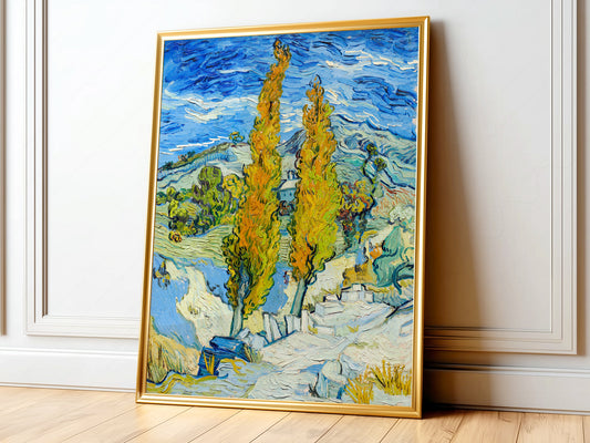 Van Gogh Art, The Poplars