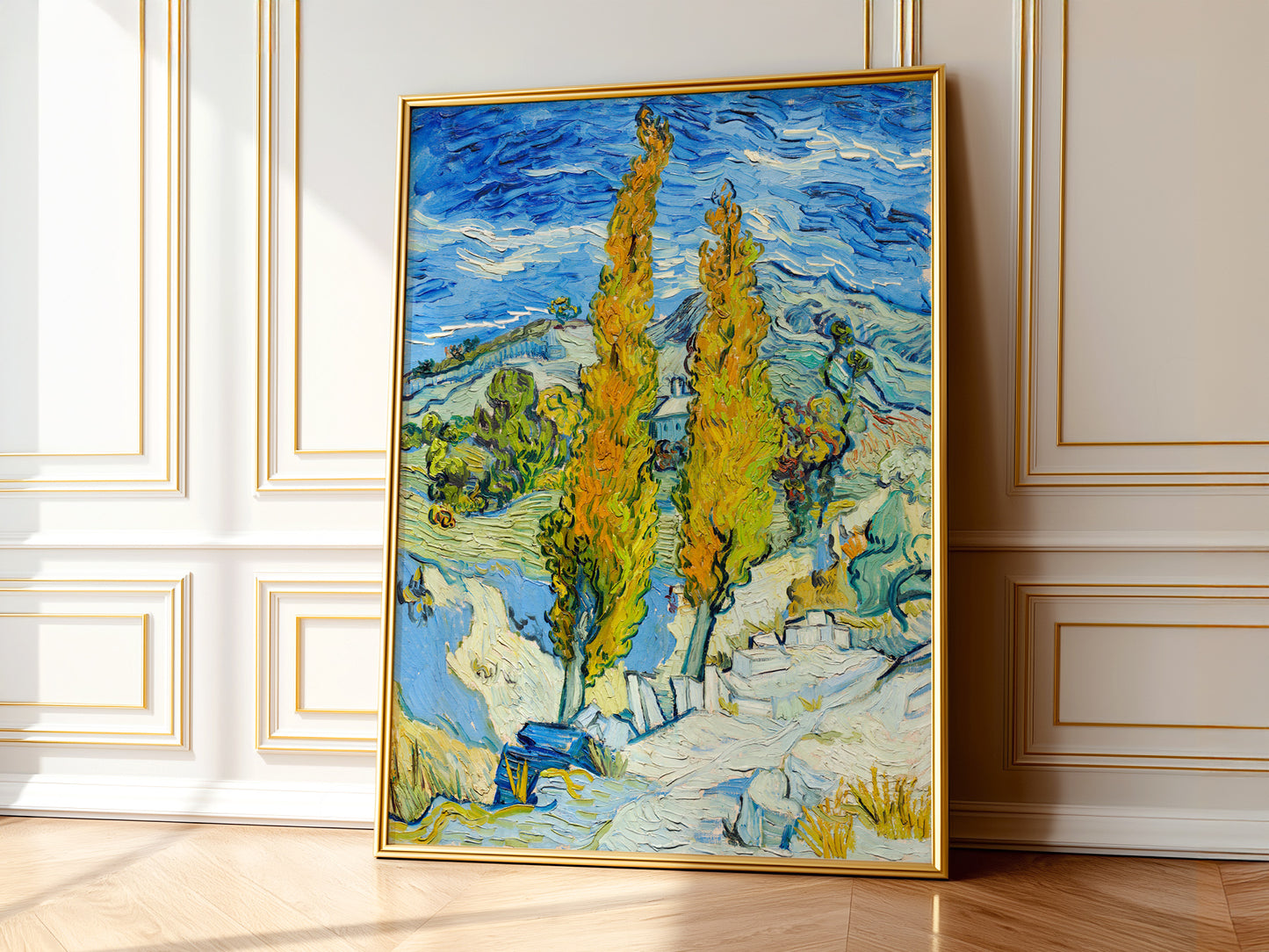 Van Gogh Art, The Poplars