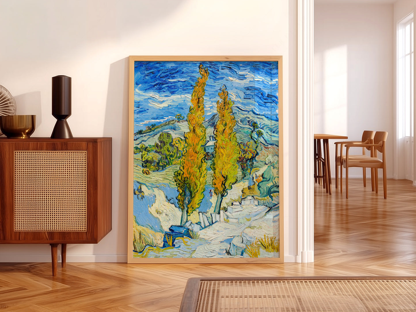 Van Gogh Art, The Poplars