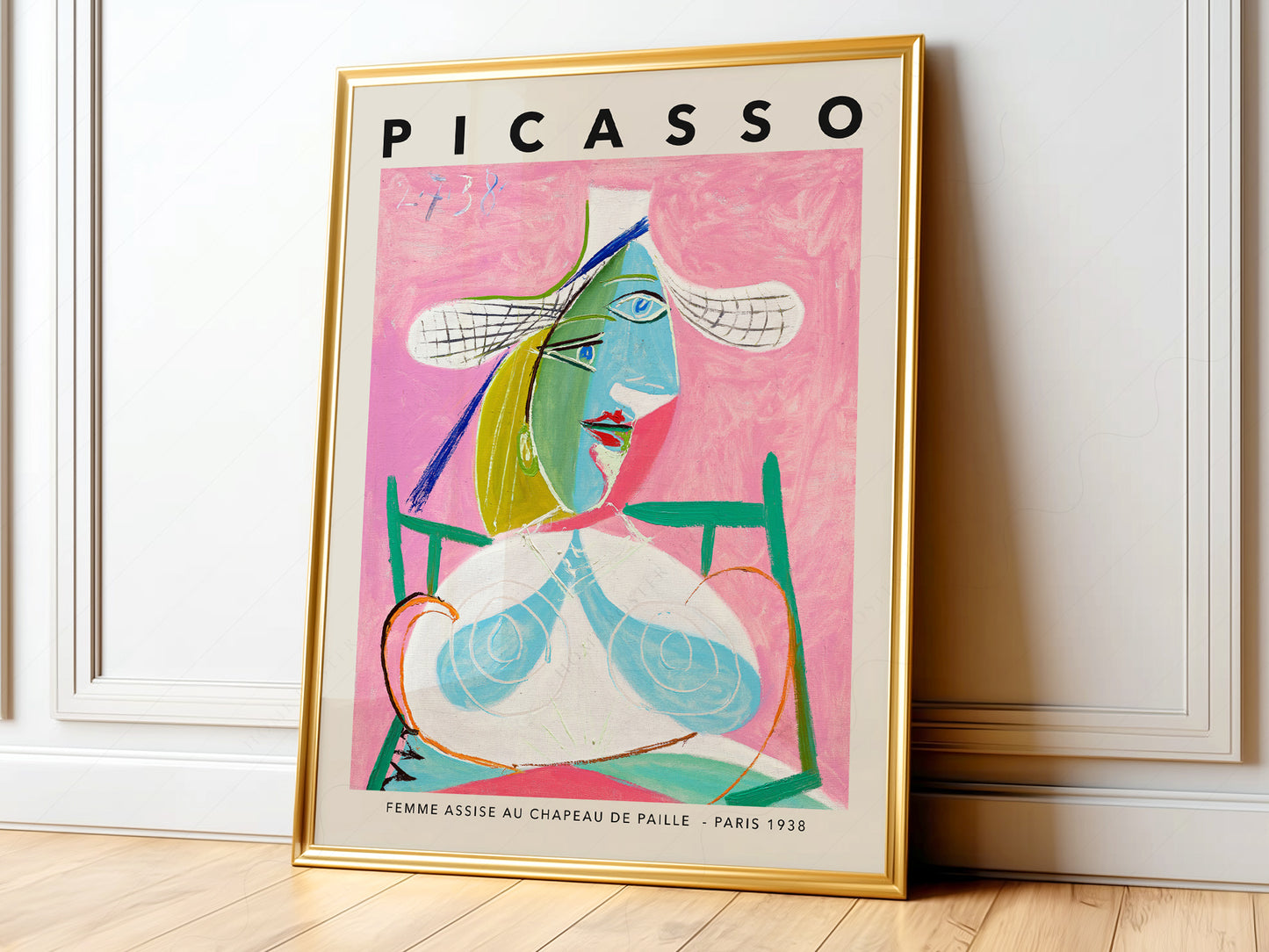 Pablo Picasso, Femme au Chapeau, Fine Art Print