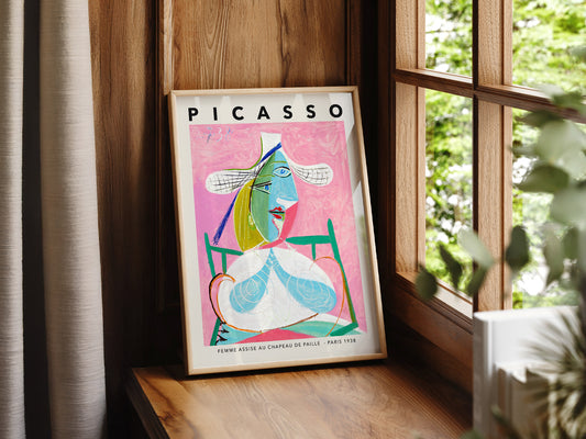 Pablo Picasso, Femme au Chapeau, Fine Art Print