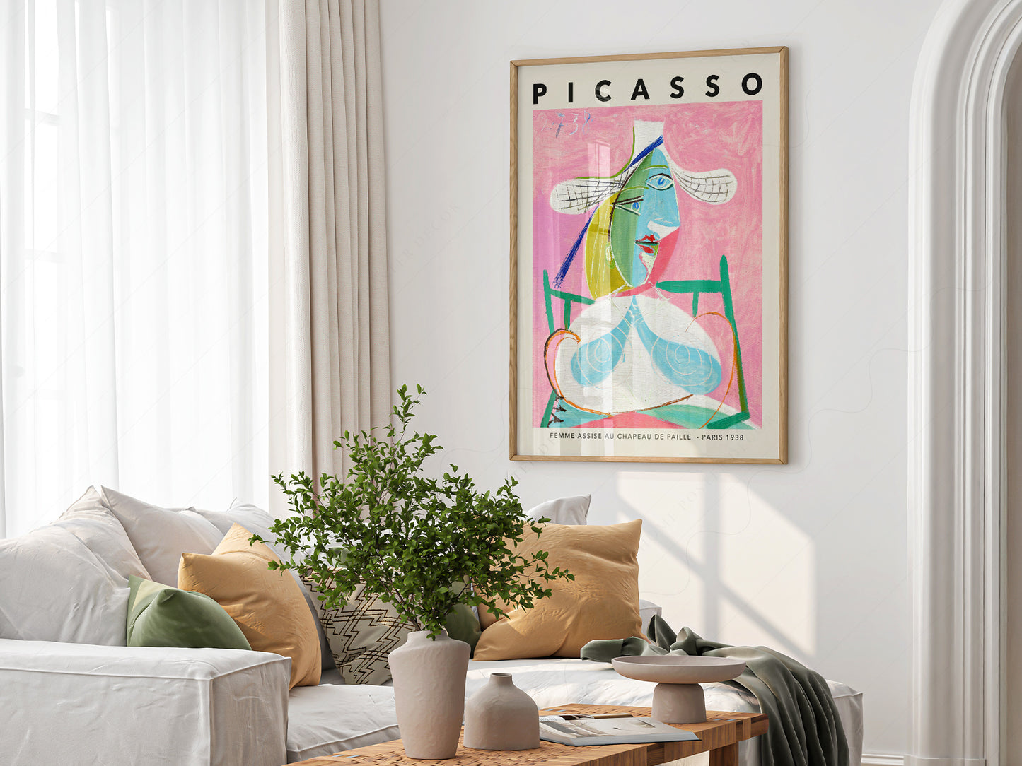 Pablo Picasso, Femme au Chapeau, Fine Art Print