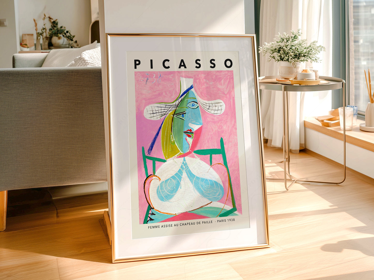 Pablo Picasso, Femme au Chapeau, Fine Art Print