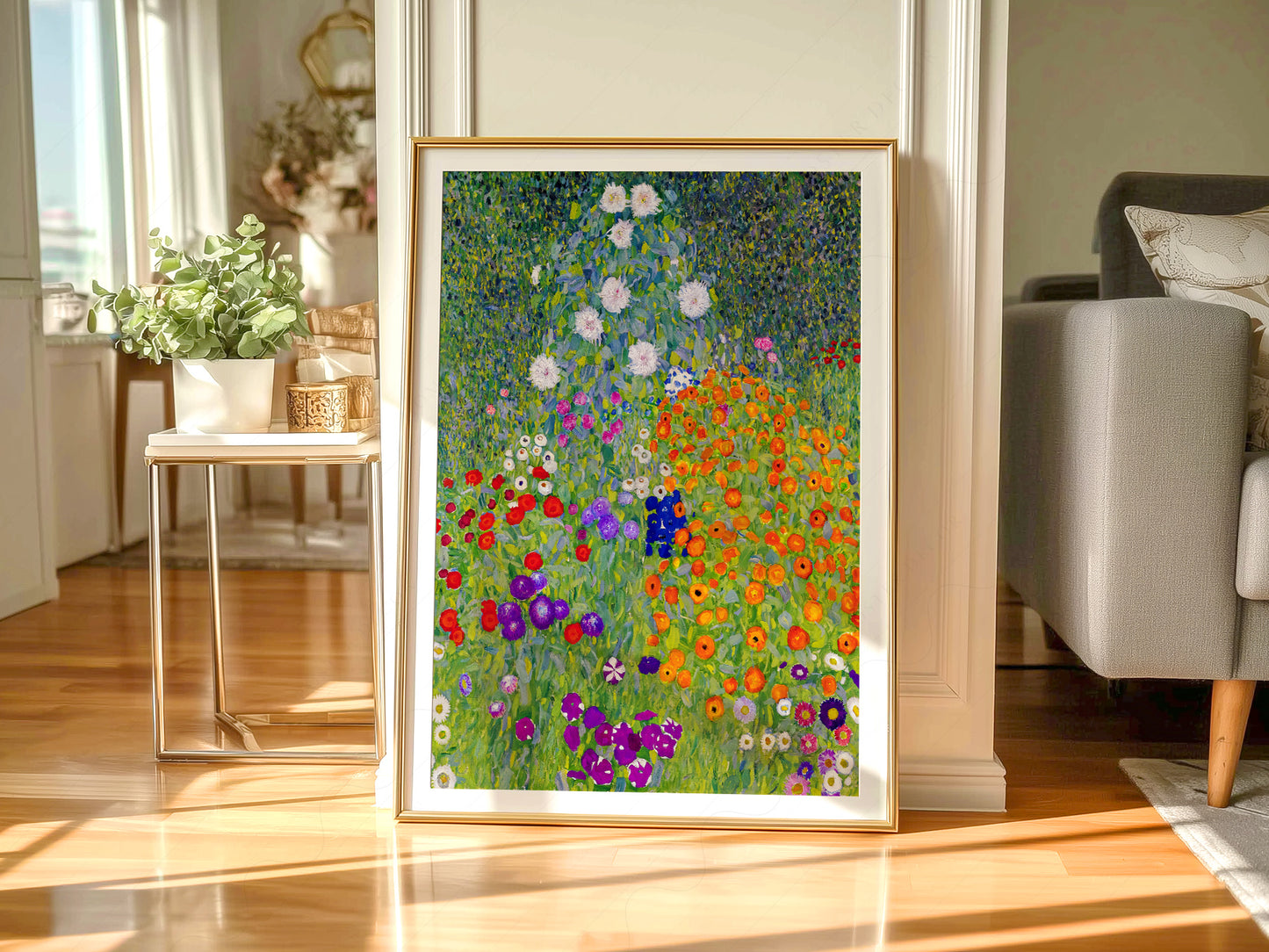 Gustav Klimt, Bauerngarten Fine Art Print