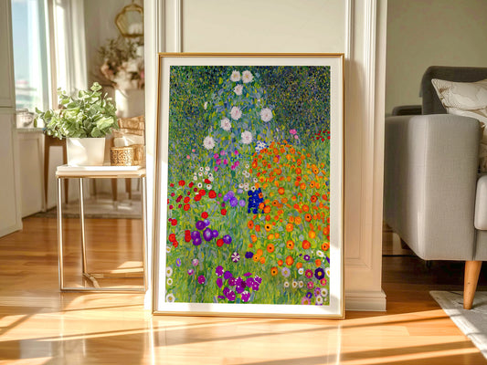 Gustav Klimt, Bauerngarten Fine Art Print