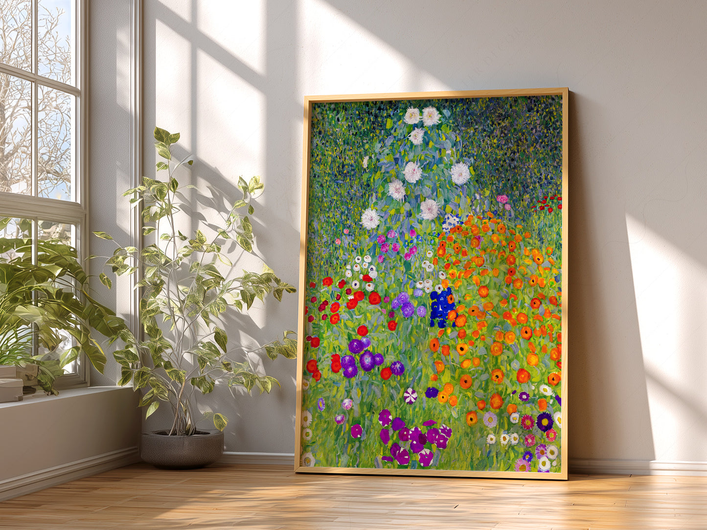 Gustav Klimt, Bauerngarten Fine Art Print