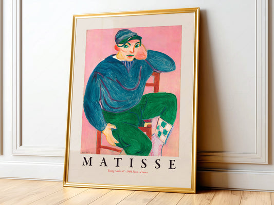 Henri Matisse, Young Sailor II Print, Fine Art Print