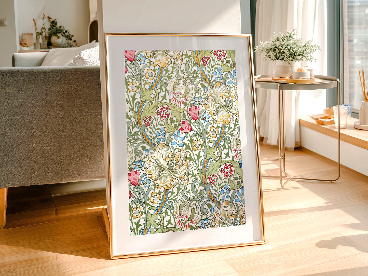 William Morris, Vine Flowers Print