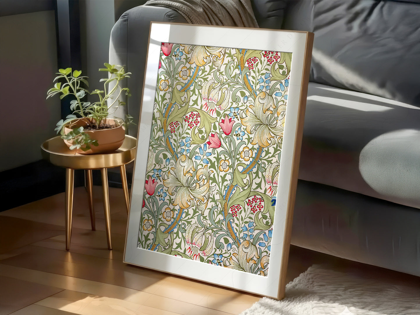 William Morris, Vine Flowers Print