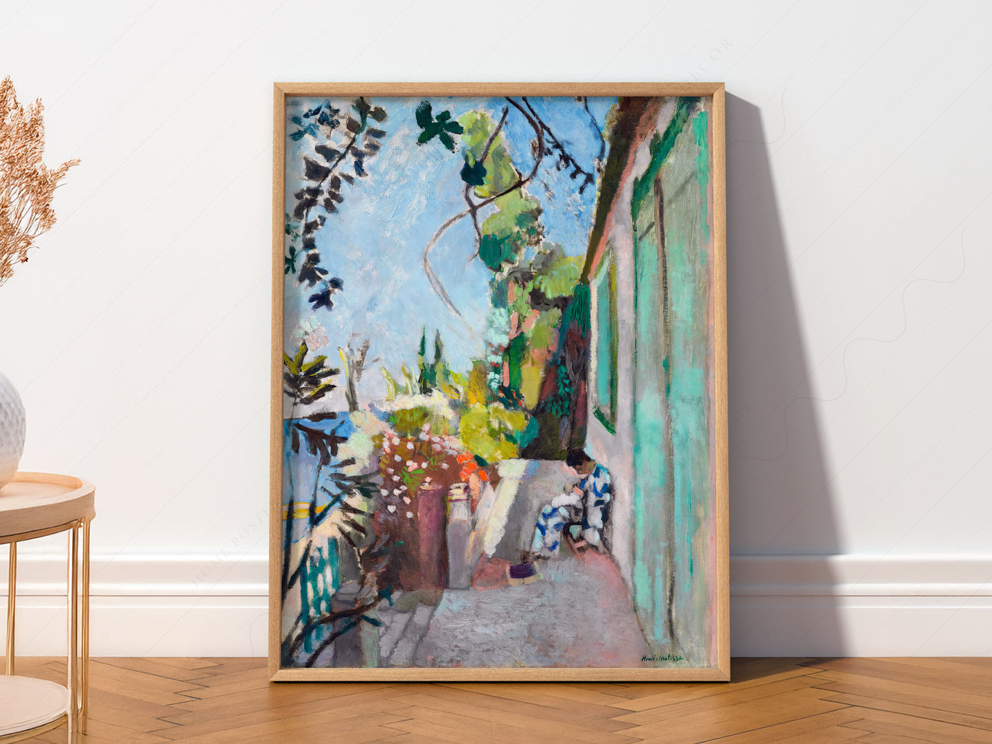Henri Matisse, The Terrace, Le Cateu Cambrésis, Fine Art Print
