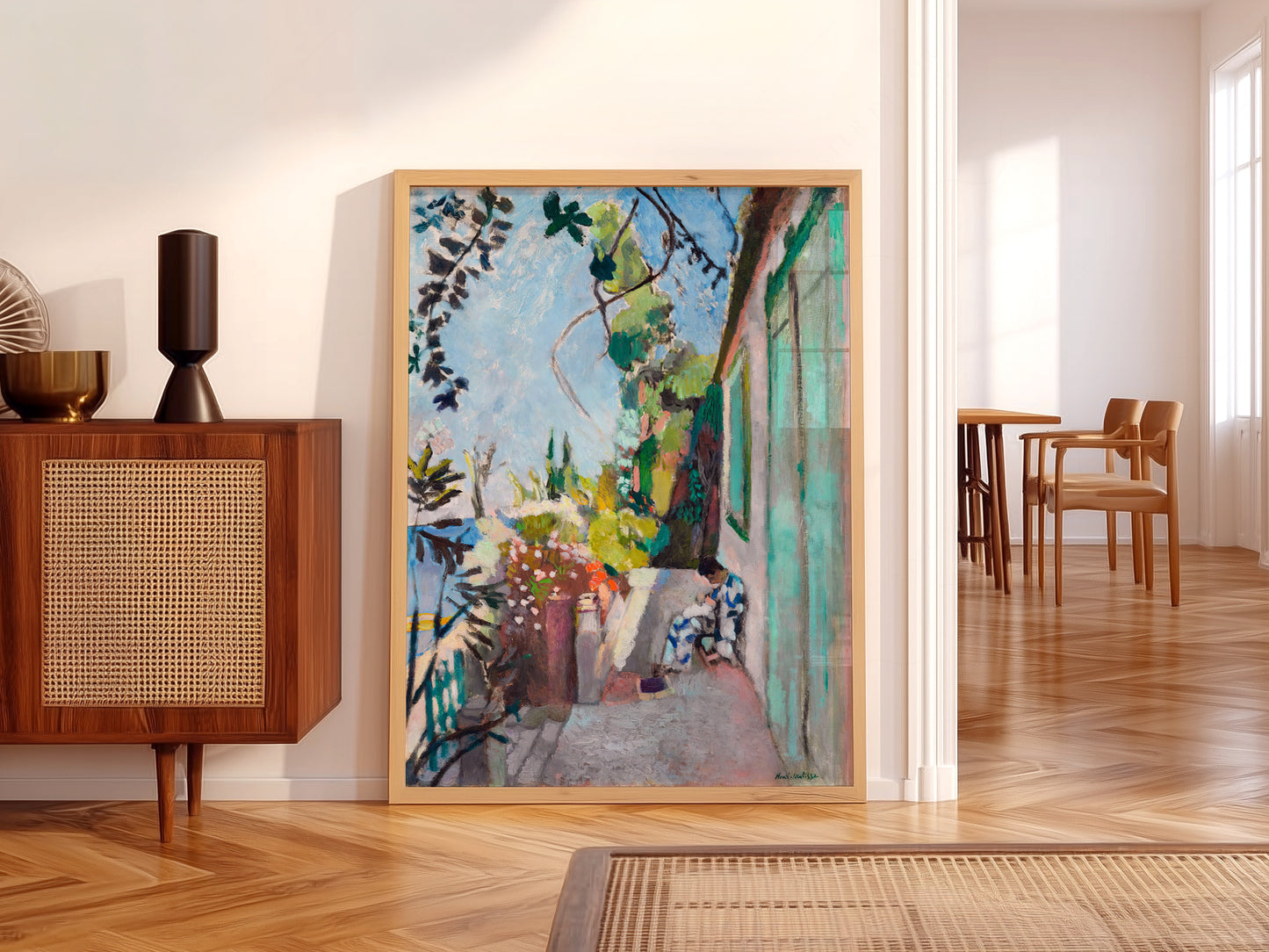 Henri Matisse, The Terrace, Le Cateu Cambrésis, Fine Art Print