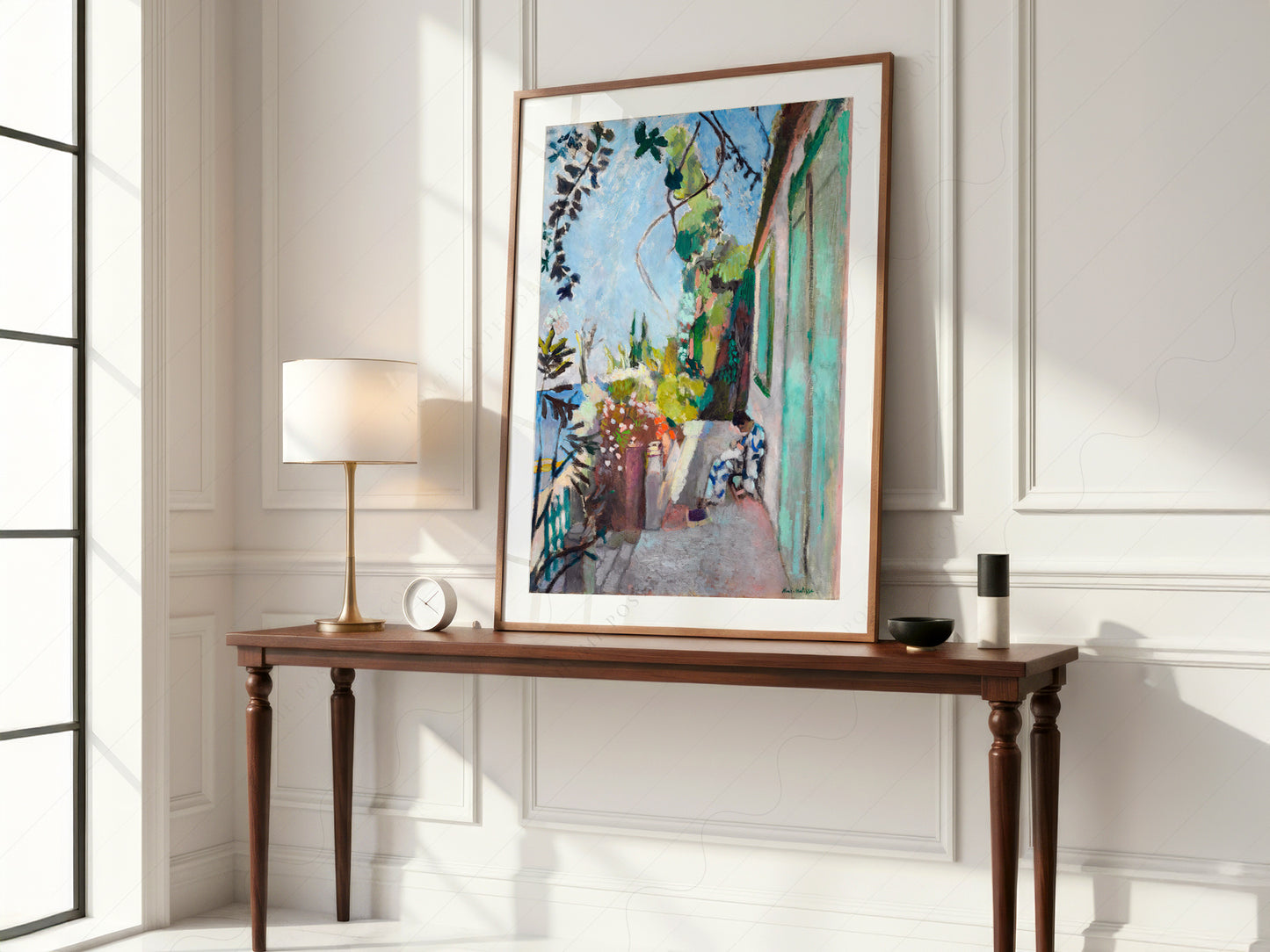 Henri Matisse, The Terrace, Le Cateu Cambrésis, Fine Art Print