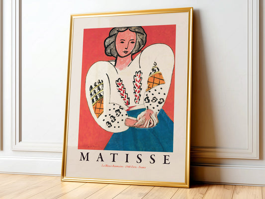 Henri Matisse, La Blouse Romaine Print
