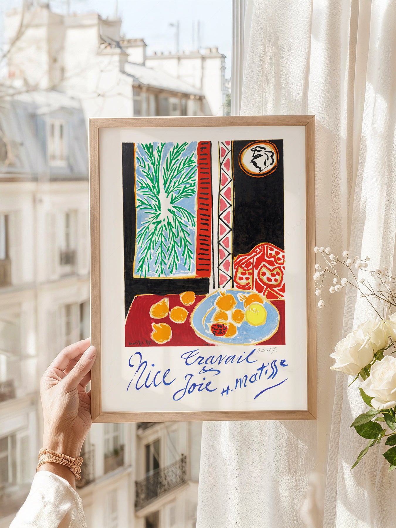 Henri Matisse Nice Travail et Joie Art Print – Modern – fine art wall poster