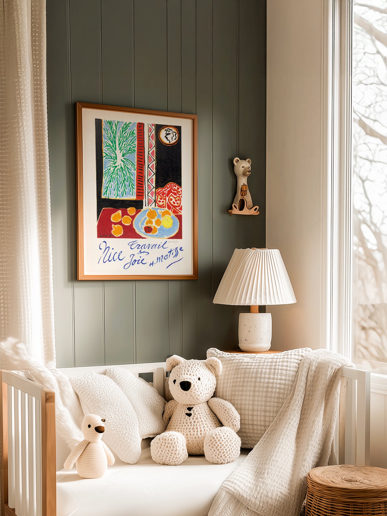 Henri Matisse Nice Travail et Joie Art Print – Modern – high quality art print