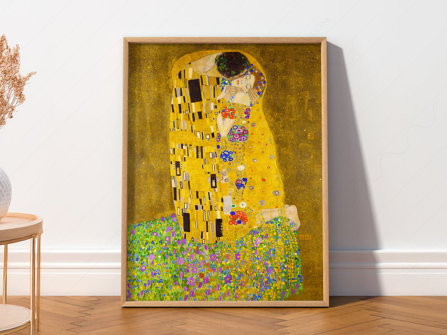 Gustav Klimt, The Kiss, Fine Art Print
