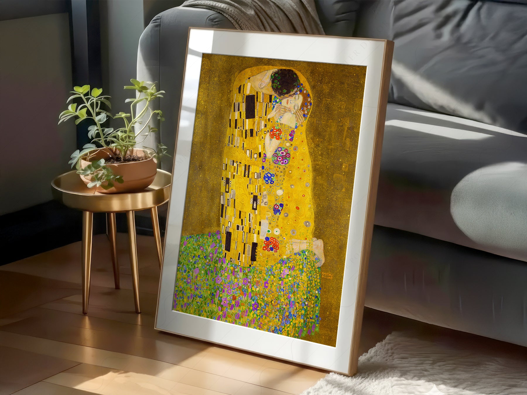 Gustav Klimt, The Kiss Print Fine Art – Home Poster Decor