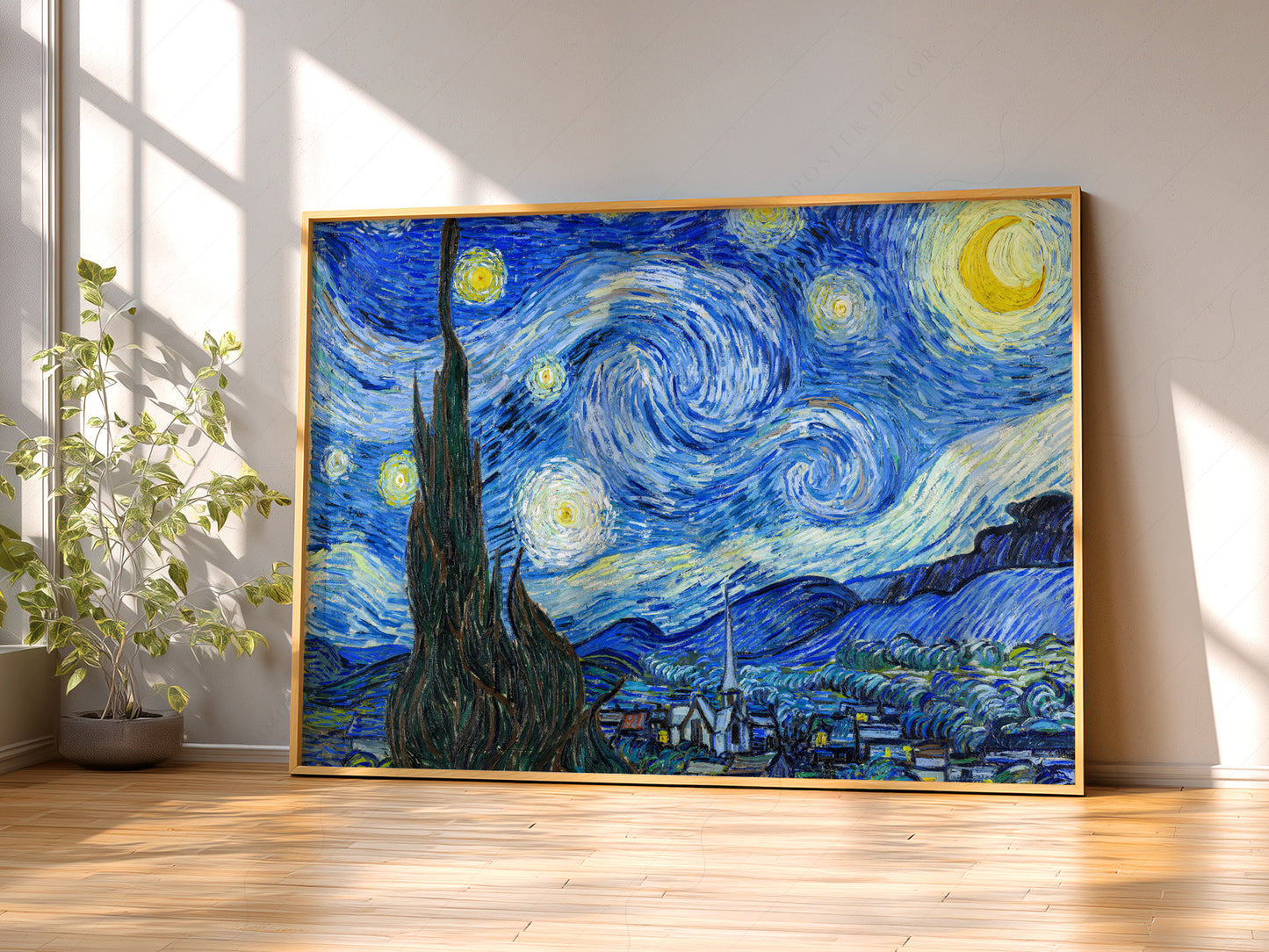 Vincent Van Gogh, Starry Night Print, Famous Artist
