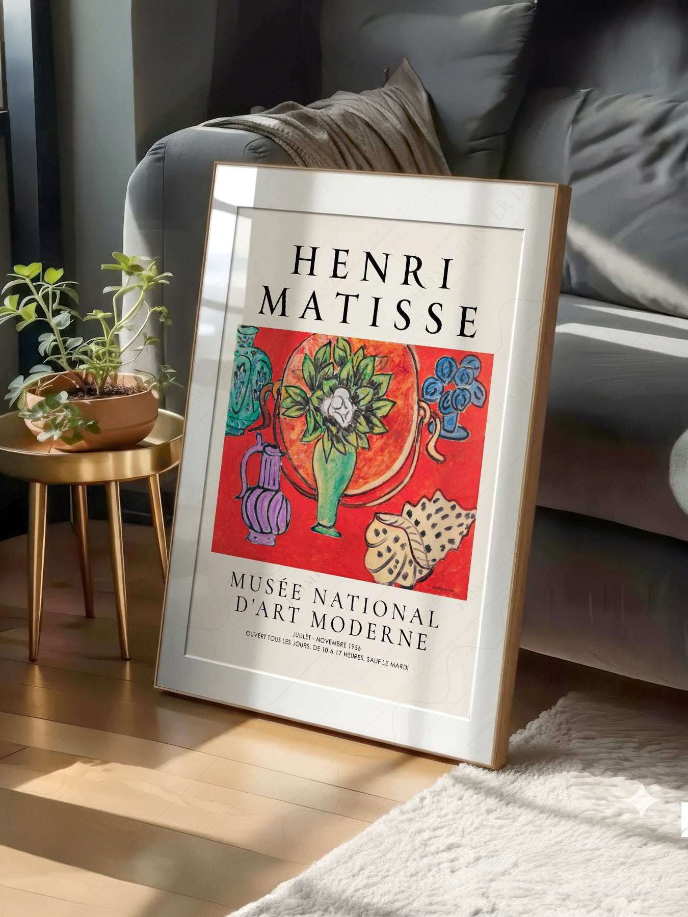 Henri Matisse Tate Gallery Exhibition Poster – Modern Art Print Wall Decor