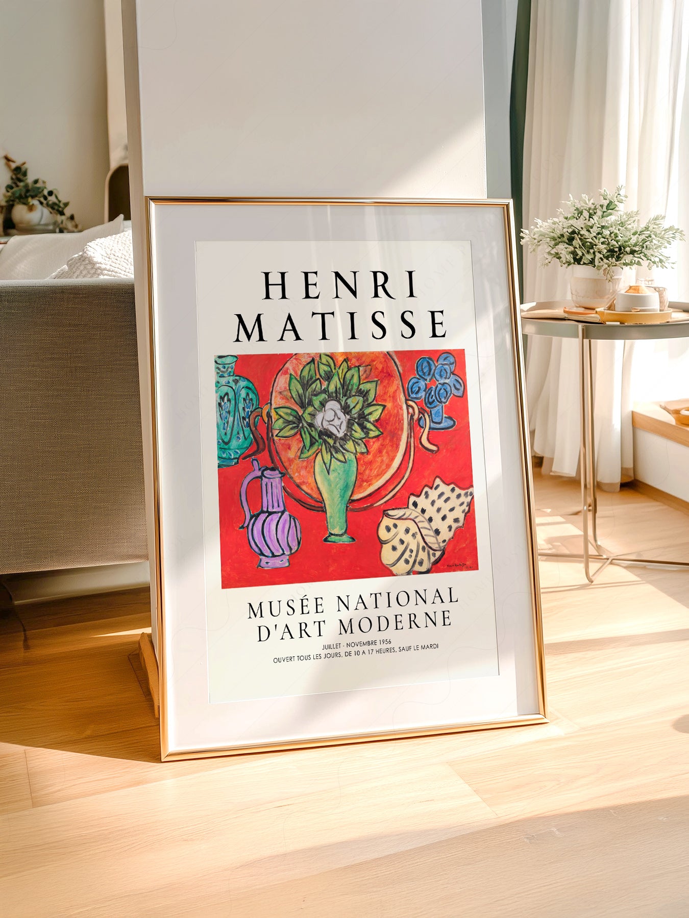 Henri Matisse Tate Gallery Exhibition Poster – Modern Art Print Wall Decor