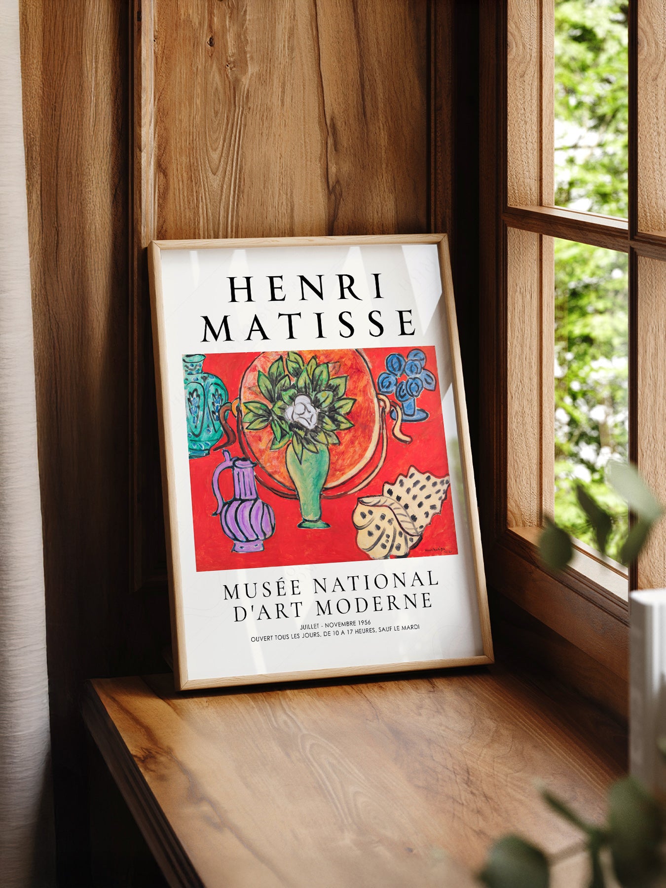Henri Matisse Tate Gallery Exhibition Poster – Modern Art Print Wall Decor