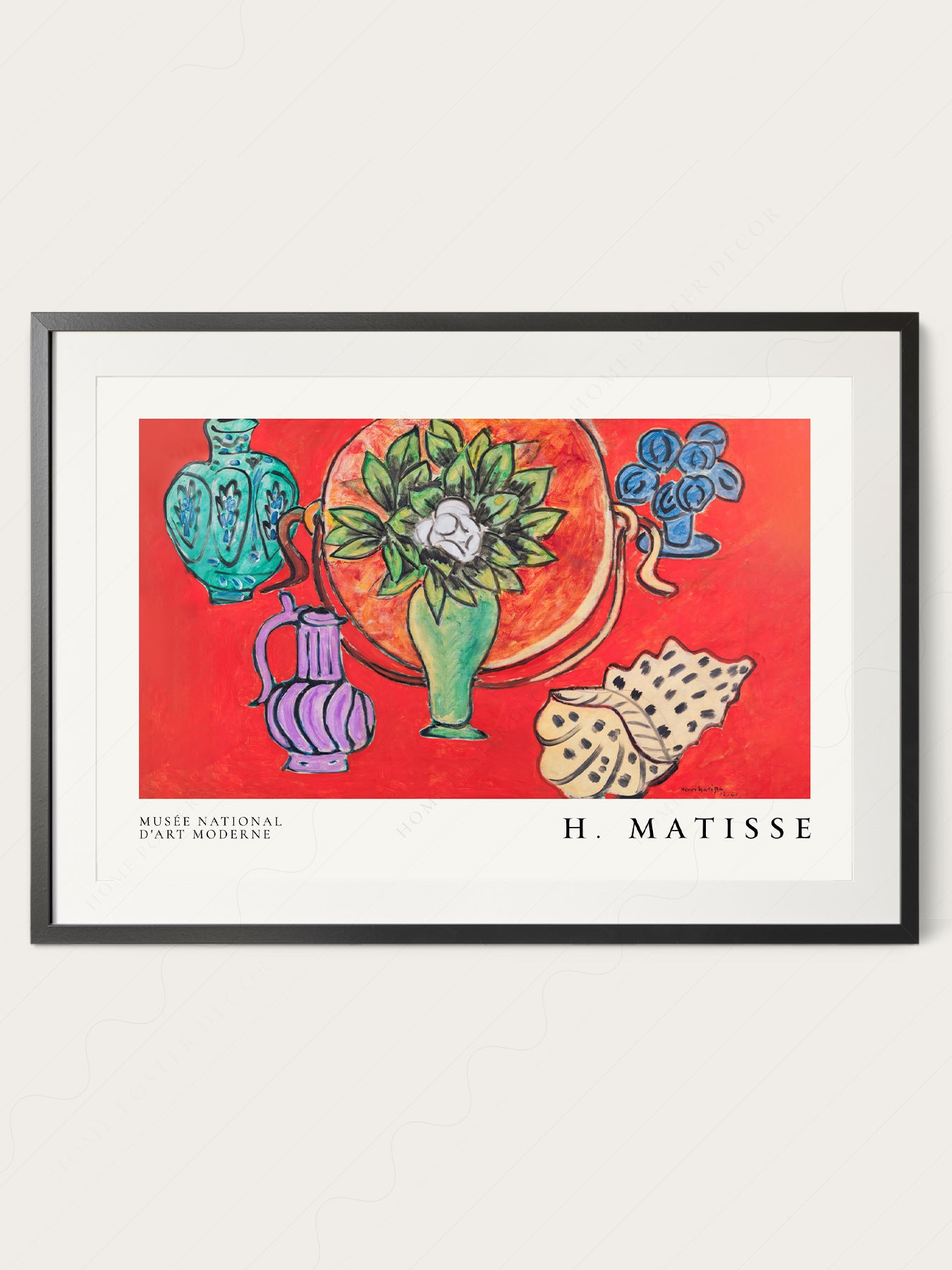 Henri Matisse Still Life with Magnolia Art Print – gallery wall art poster