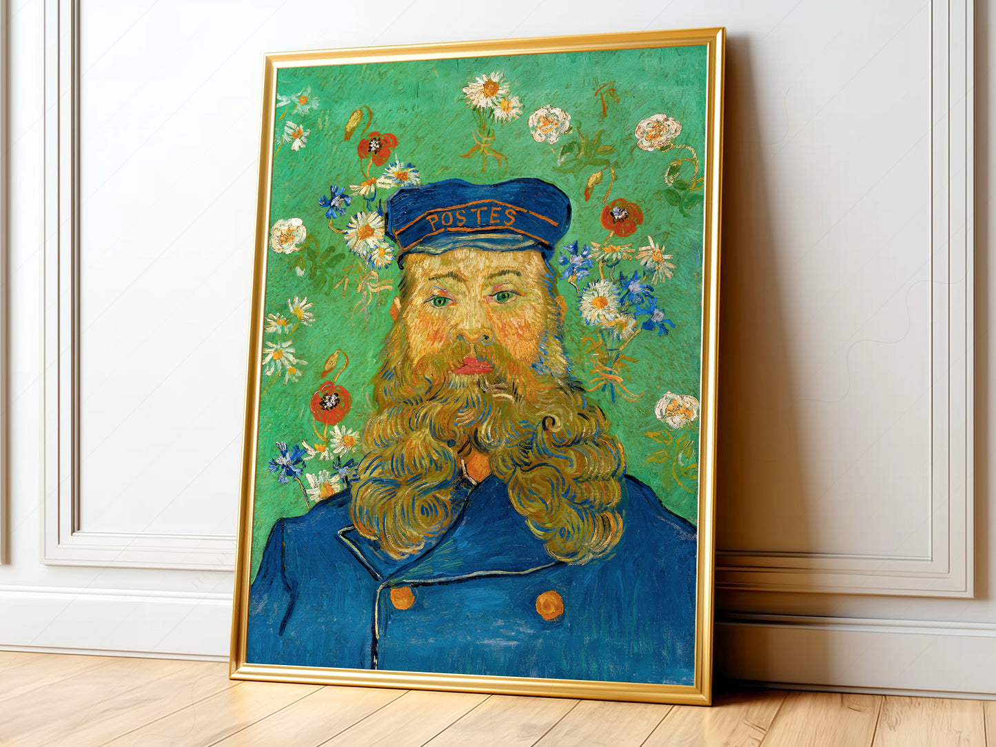 Van Gogh Print, Portrait of Joseph Roulin, Famous Painting