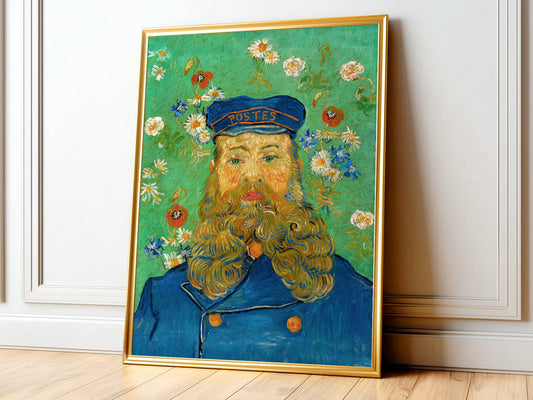 Van Gogh Print, Portrait of Joseph Roulin, Famous Painting