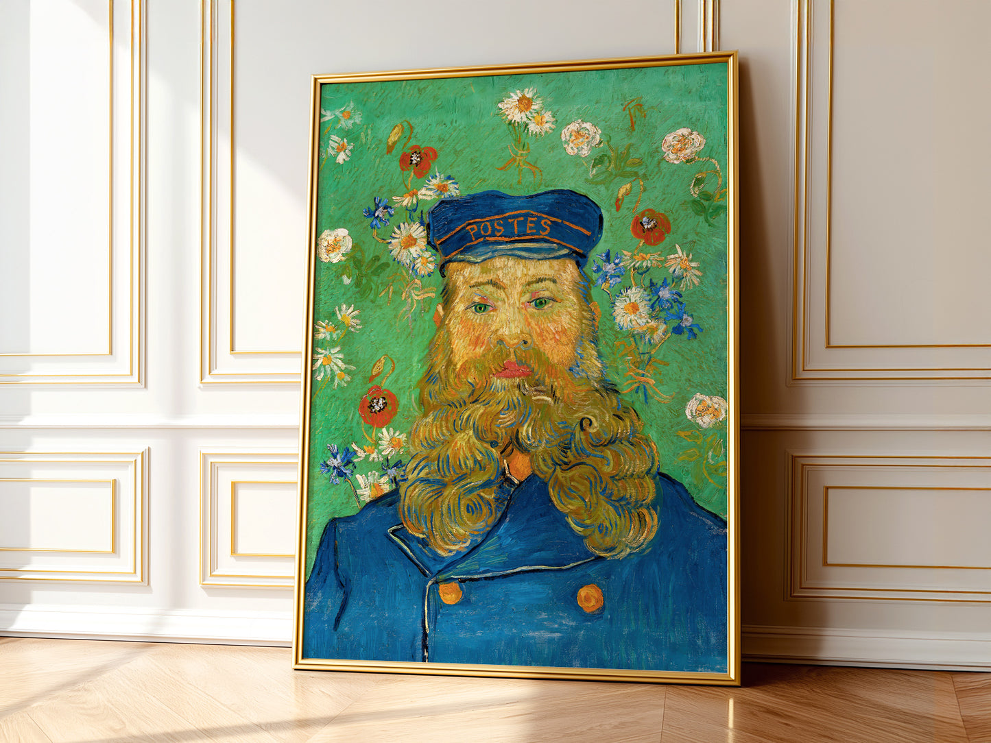 Van Gogh Print, Portrait of Joseph Roulin, Famous Painting