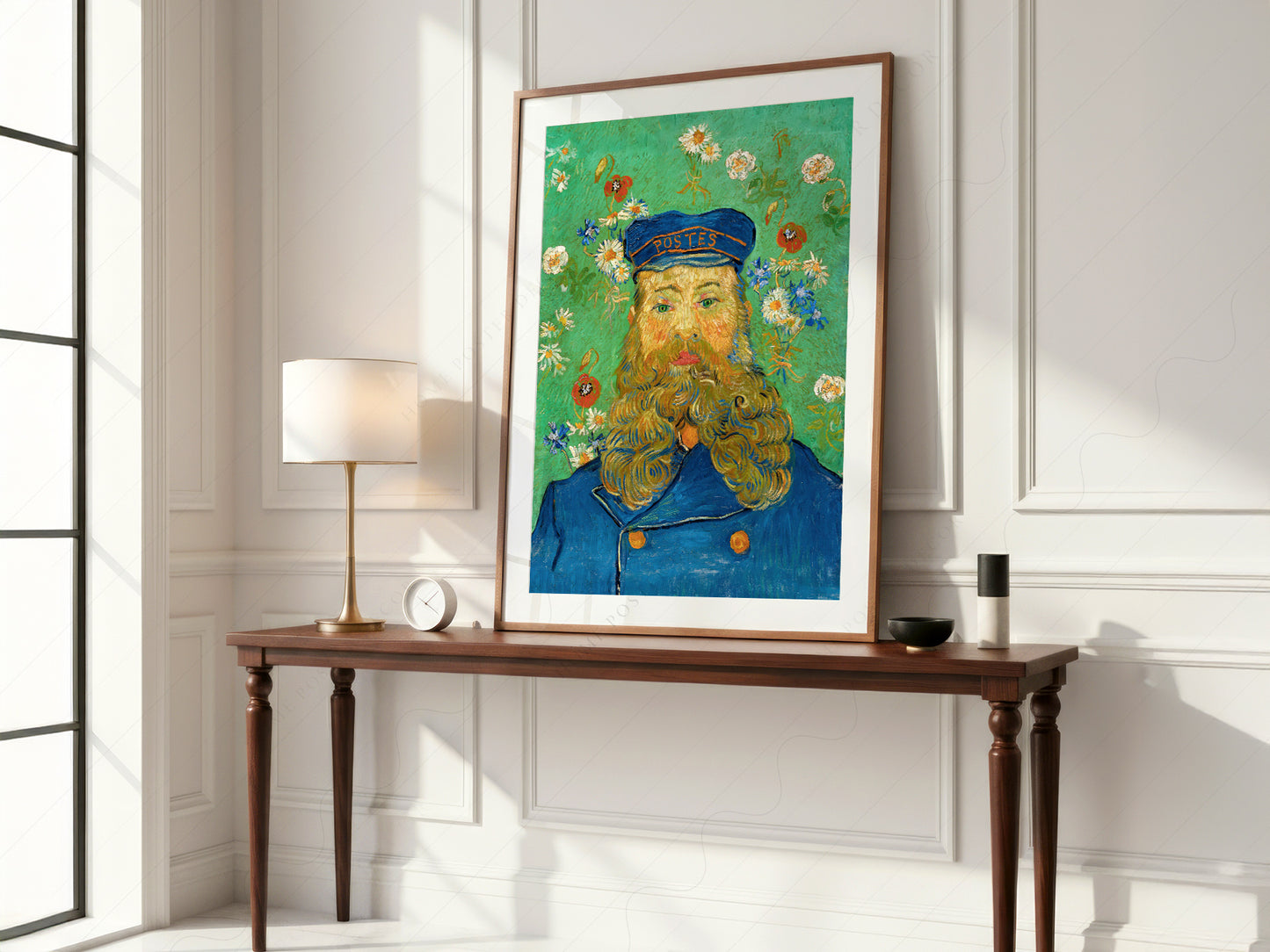 Van Gogh Print, Portrait of Joseph Roulin, Famous Painting