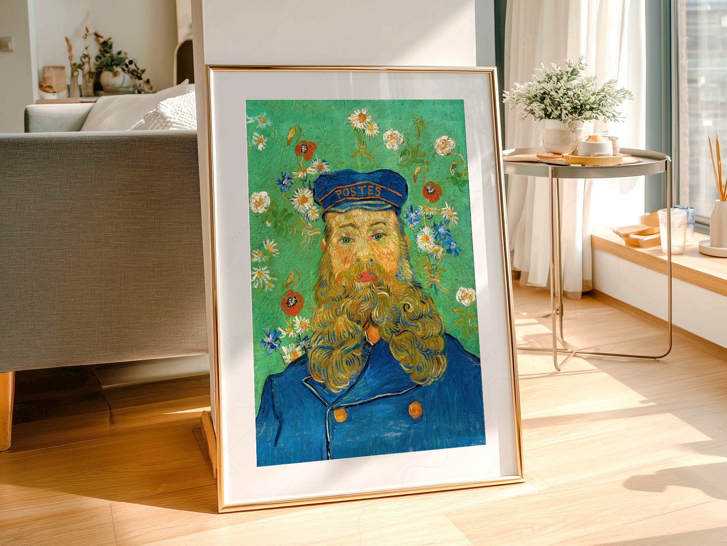Van Gogh Print, Portrait of Joseph Roulin, Famous Painting