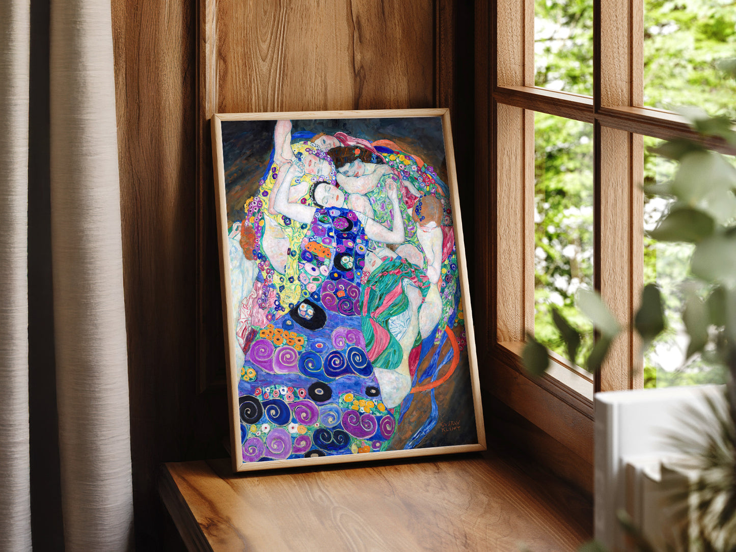 Gustav Klimt Poster, The Virgin Poster