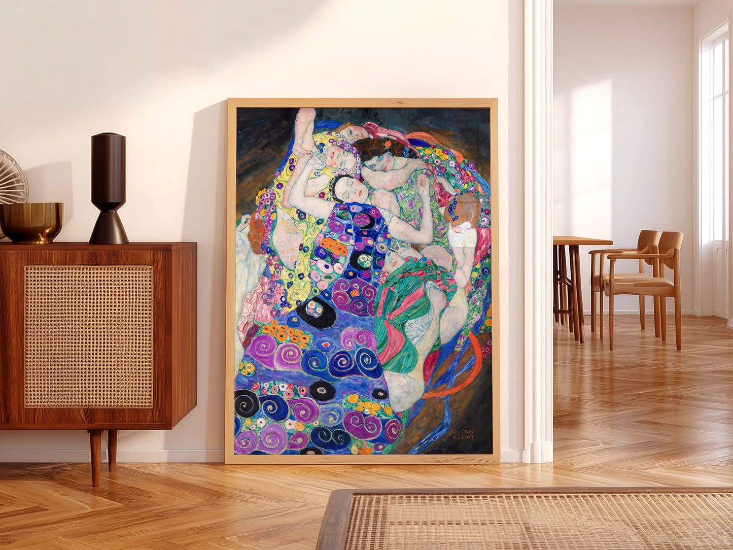 Gustav Klimt Poster, The Virgin Poster