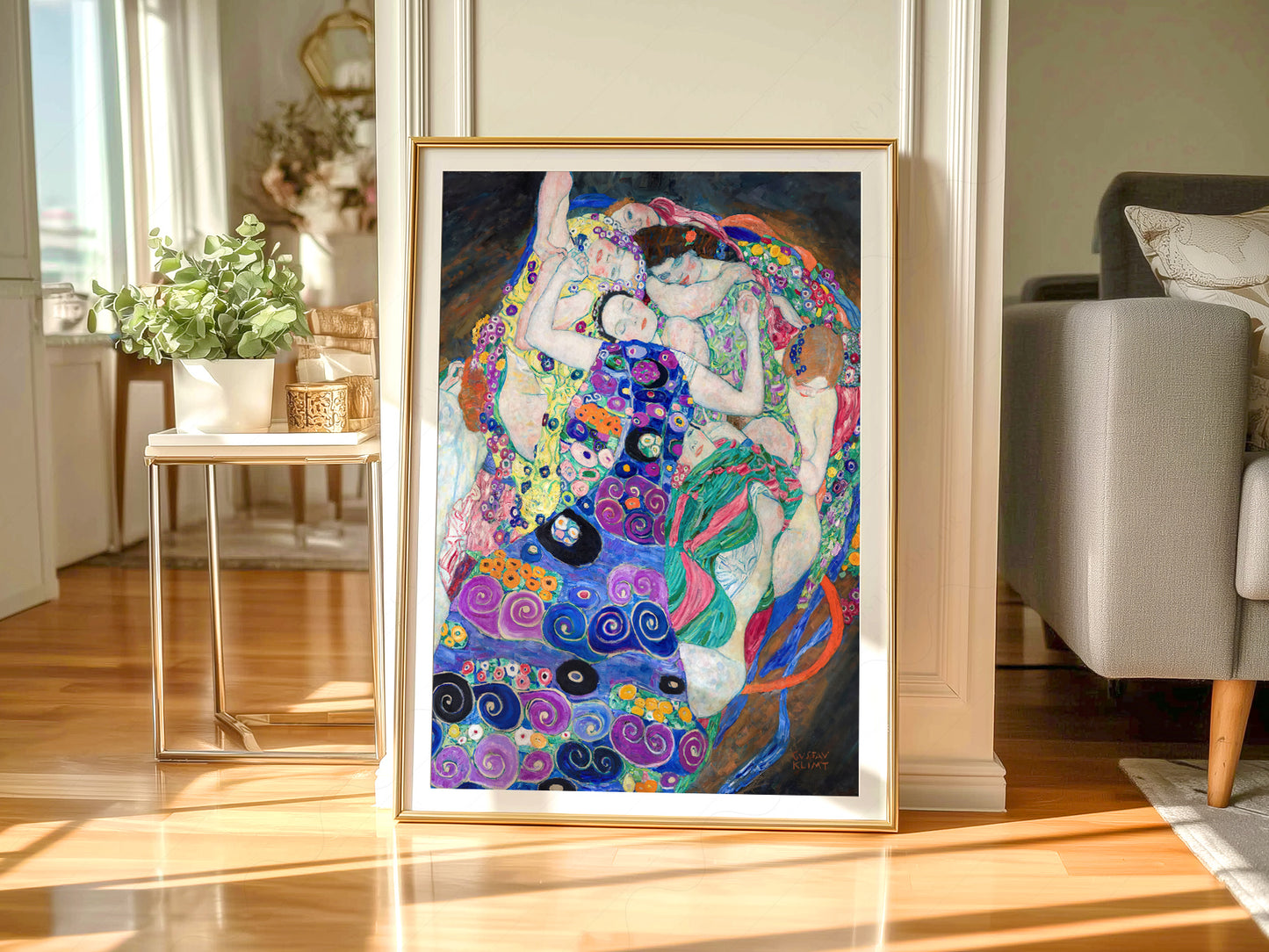 Gustav Klimt Poster, The Virgin Poster