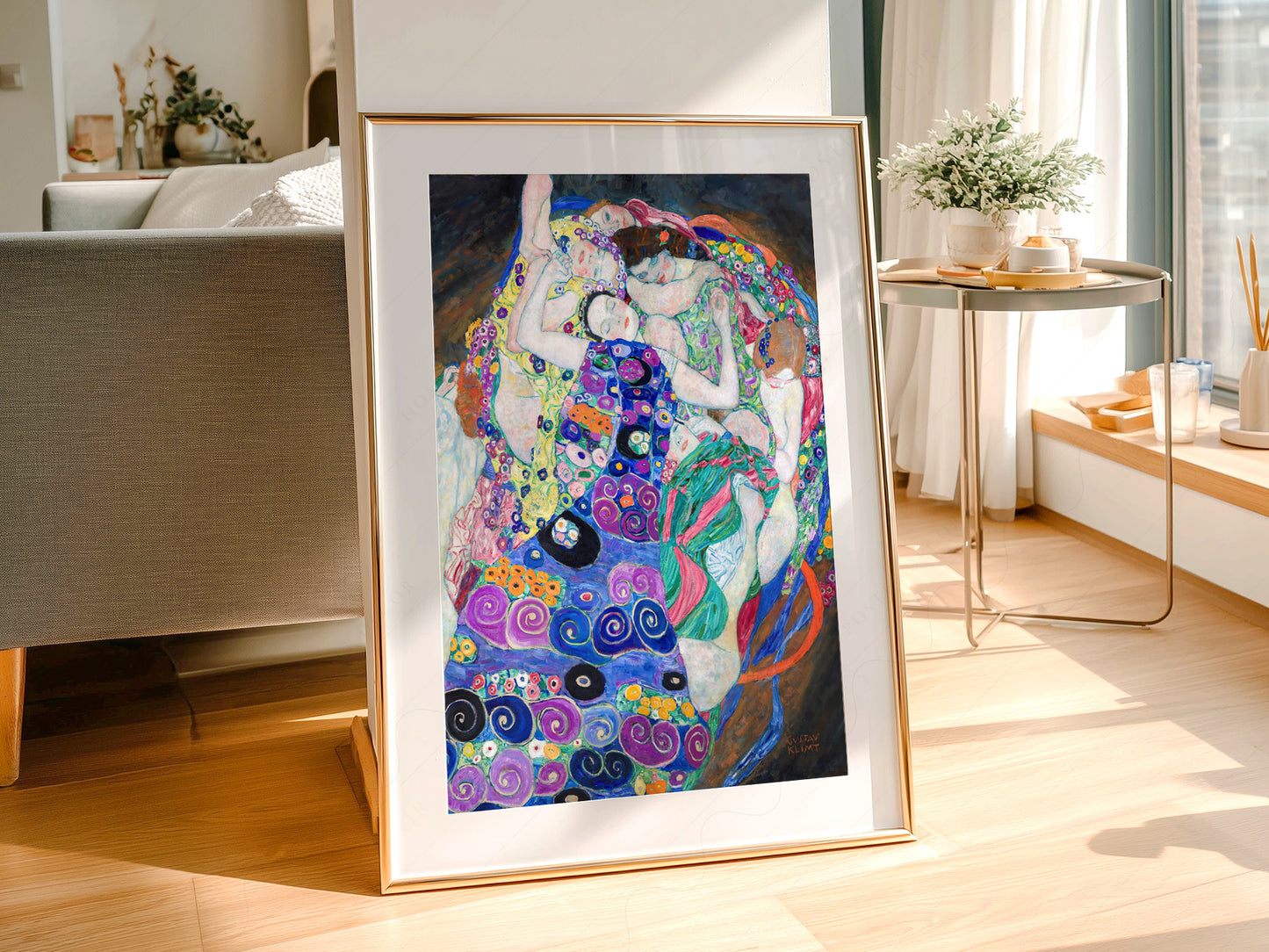 Gustav Klimt Poster, The Virgin Poster