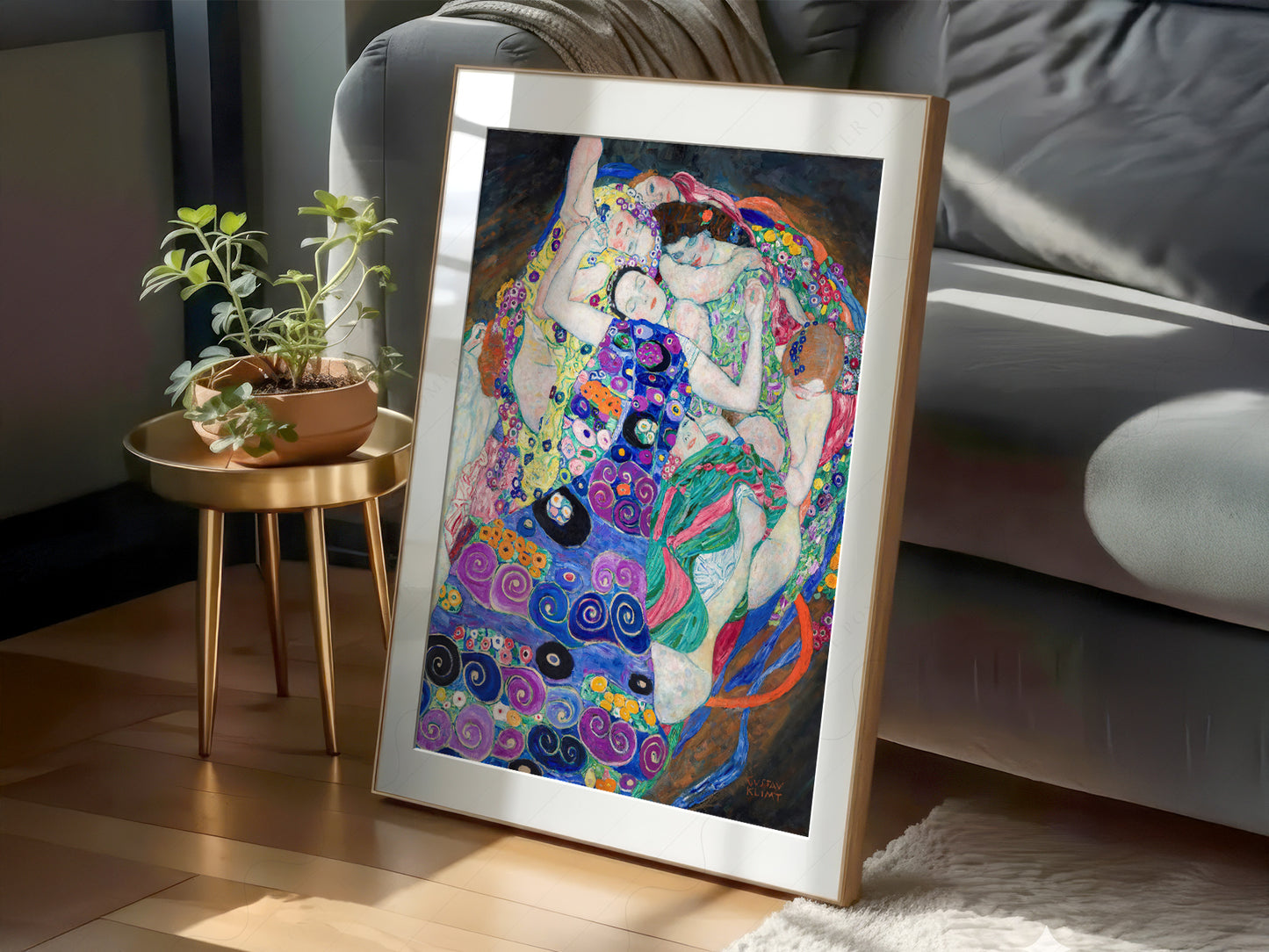 Gustav Klimt Poster, The Virgin Poster