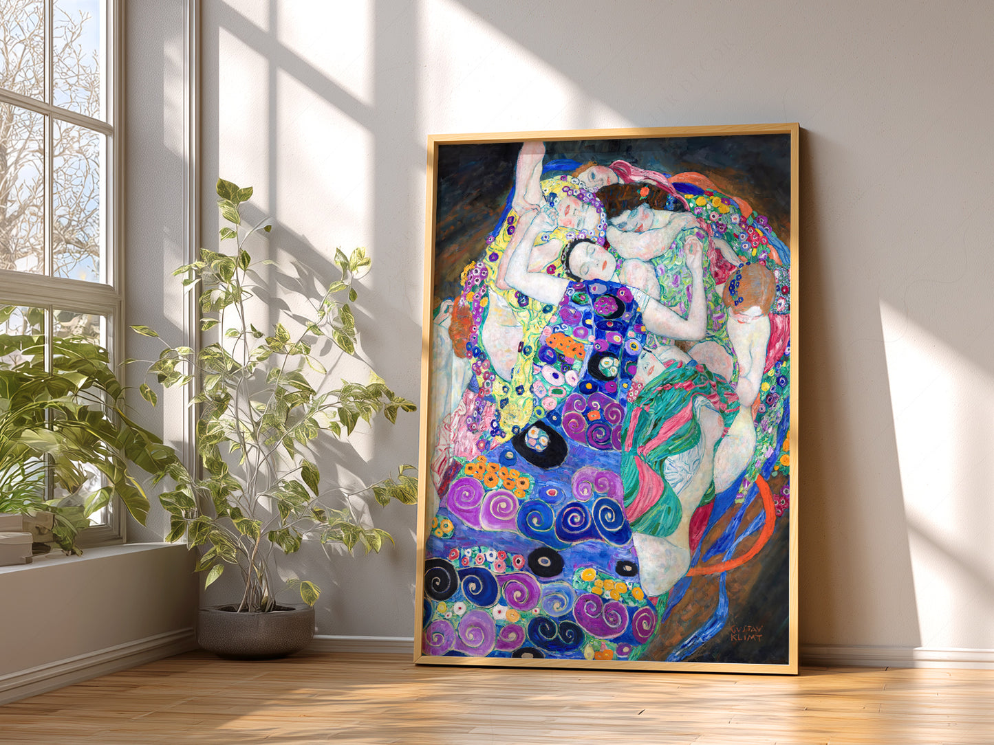 Gustav Klimt Poster, The Virgin Poster