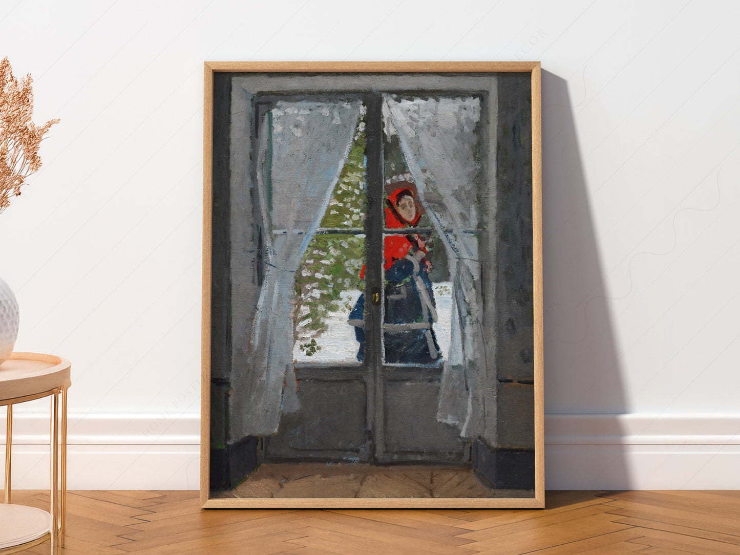 Claude Monet Print, The Red Kerchief 1868