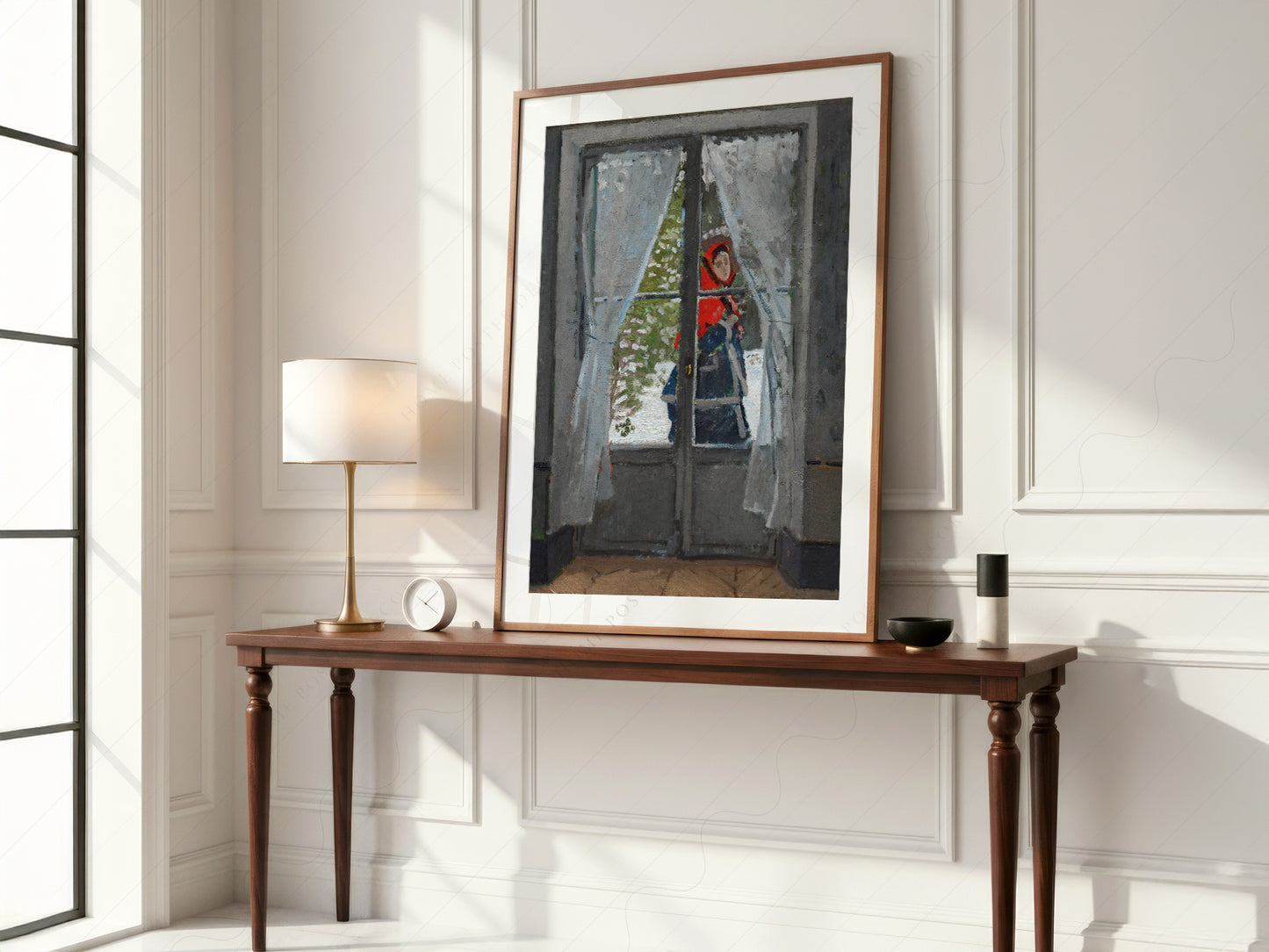 Claude Monet Print, The Red Kerchief 1868