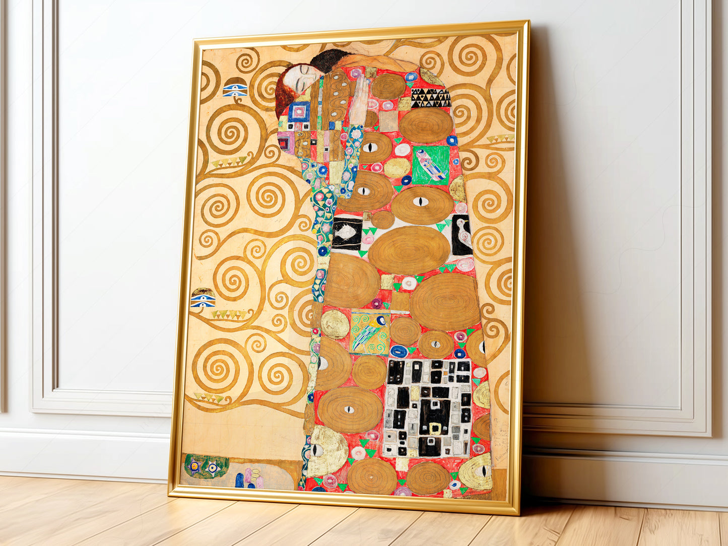 Gustav Klimt, Love Poster, Fine Art Print