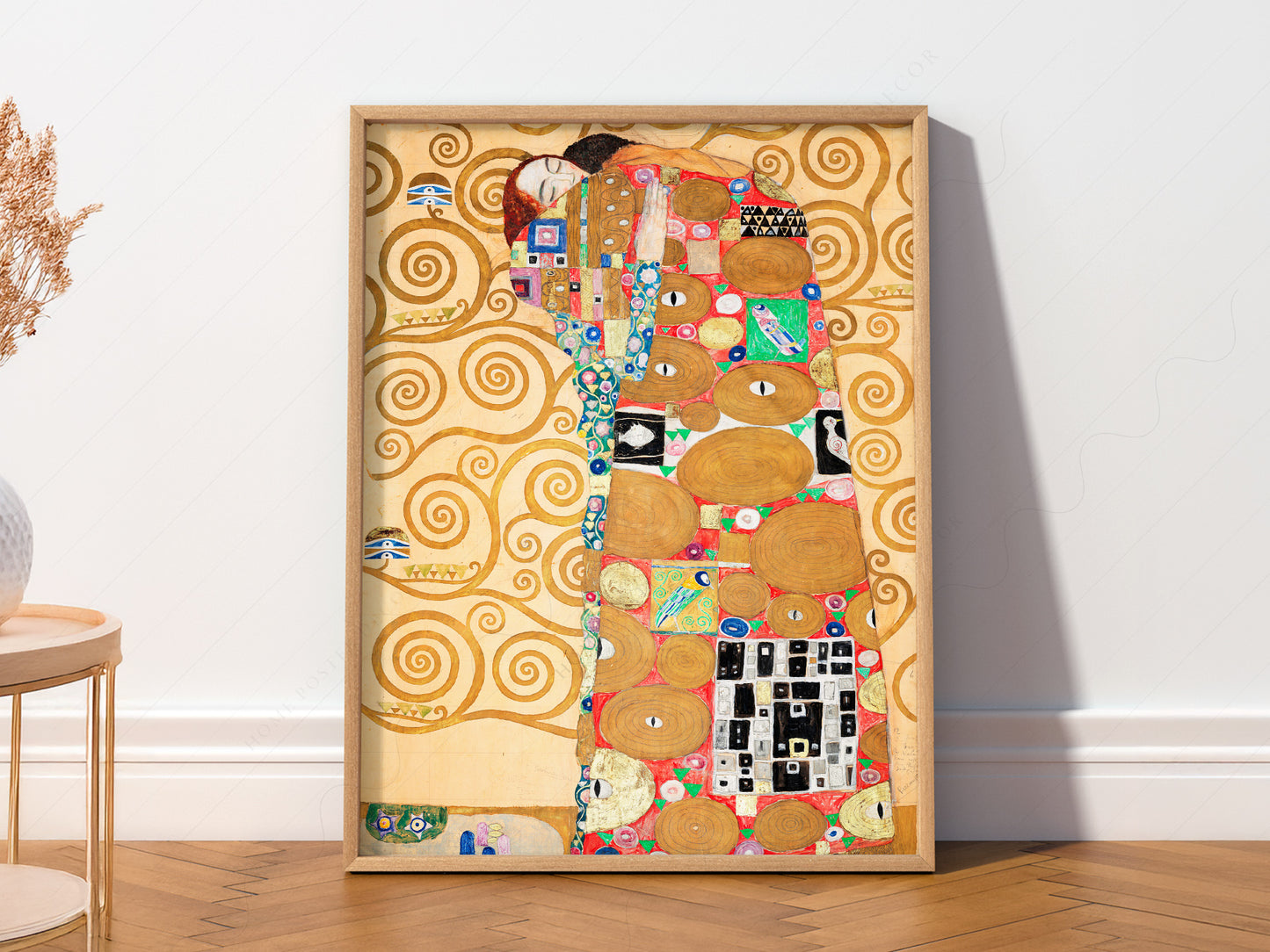 Gustav Klimt, Love Poster, Fine Art Print