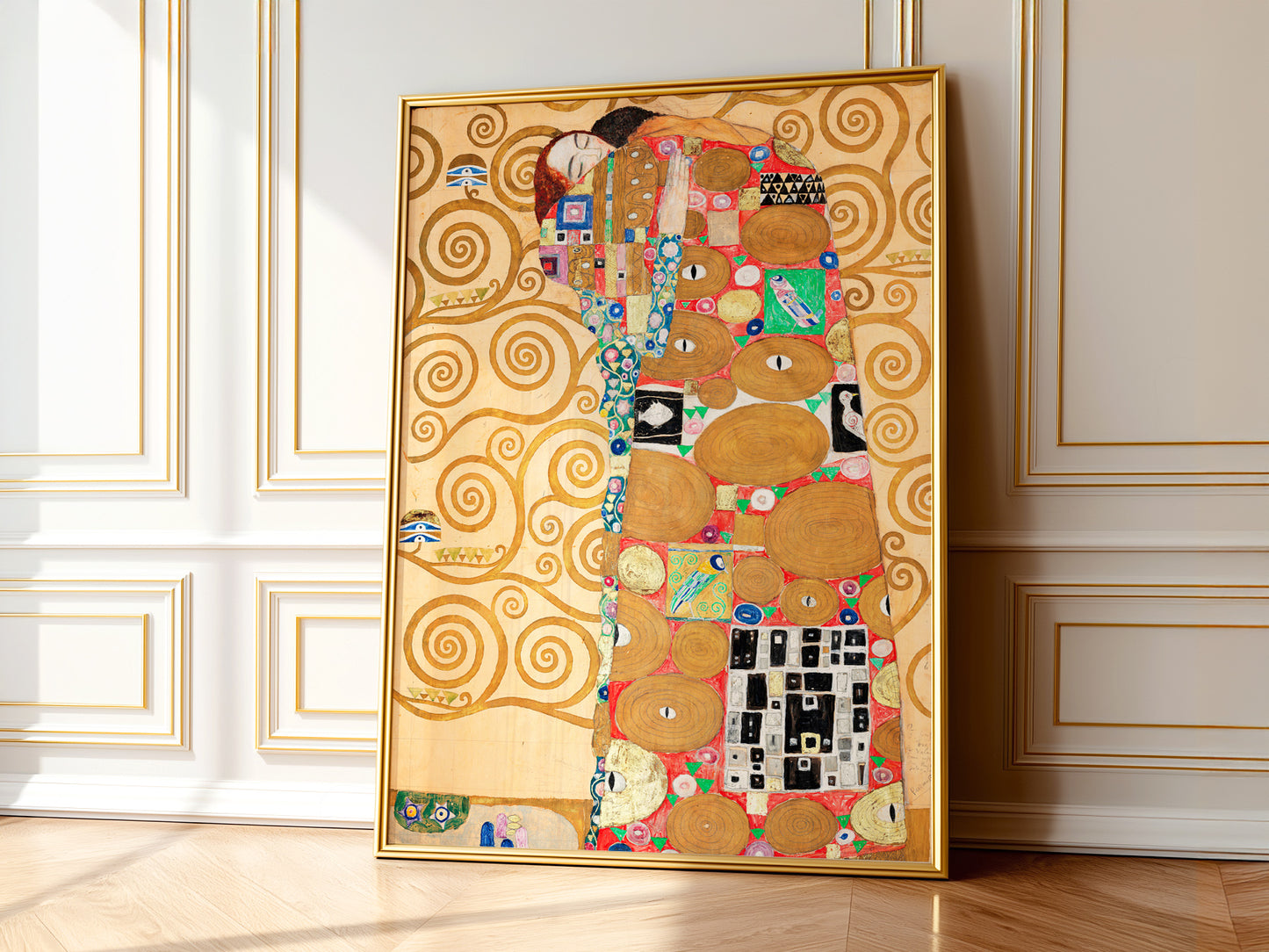 Gustav Klimt, Love Poster, Fine Art Print