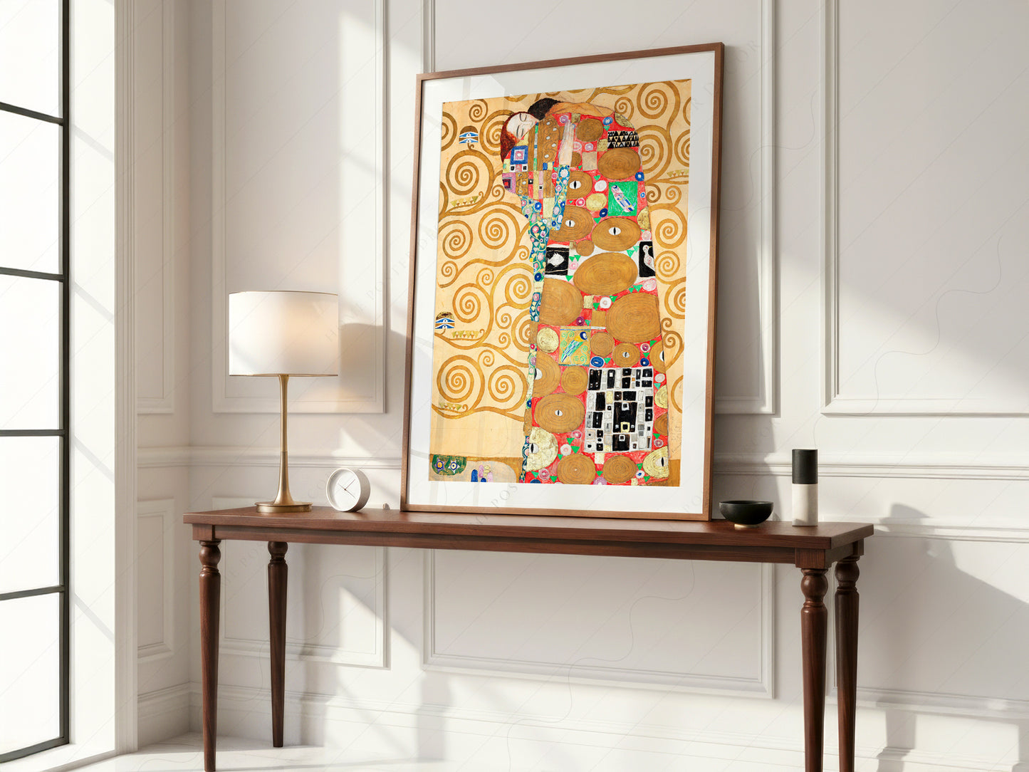 Gustav Klimt, Love Poster, Fine Art Print